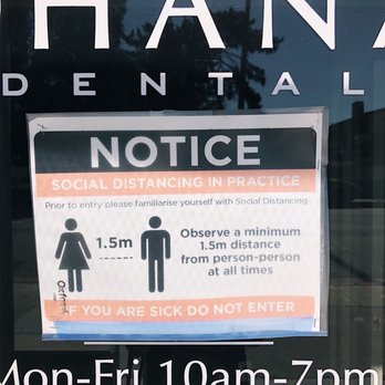 Ohana Dental - COVID notice on door - General Dentistry Near Me - Pasadena, California Ohana Dental - COVID notice on door - General Dentistry Near Me - Pasadena, California