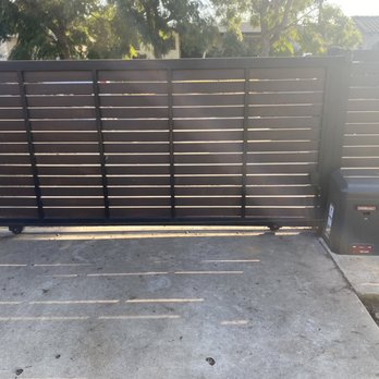 La Gates - The look of the gate after installation - Fences & Gates Near Me La Gates - The look of the gate after installation - Fences & Gates Near Me