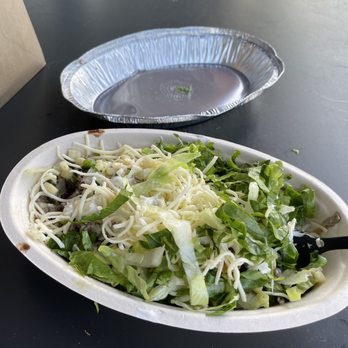 Chipotle Mexican Grill - Chipotle bowl. 20% then before lol - Mexican Near Me - Monrovia, California