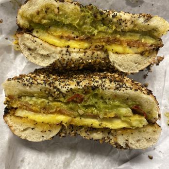 KJ's Caffè - The Tom Brady on everything bagel - Coffee & Tea Near Me - Acton, Massachusetts KJ's Caffè - The Tom Brady on everything bagel - Coffee & Tea Near Me - Acton, Massachusetts