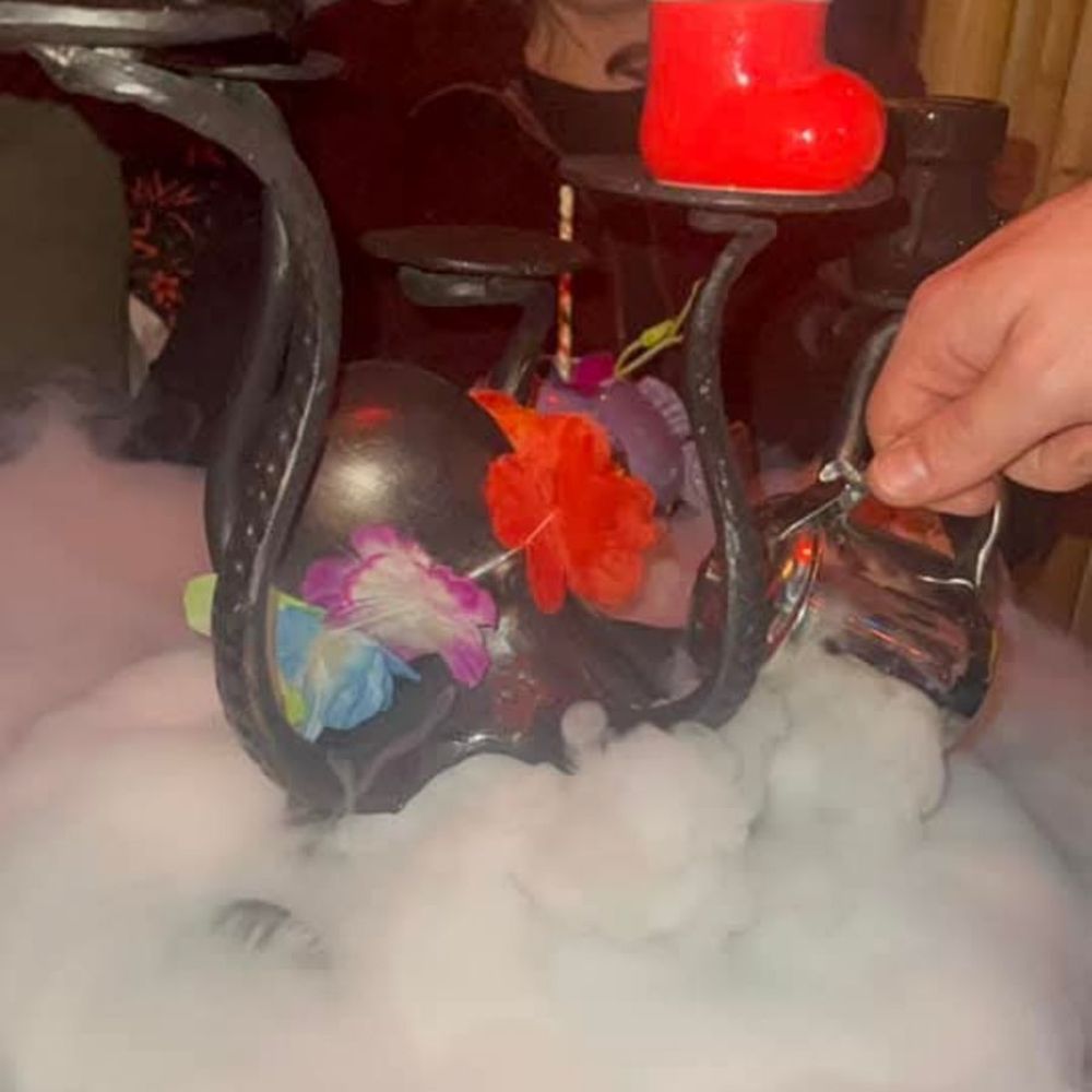 Kahala Koa - Smoking Octoshots offered in white, milk and dark chocolate - Tiki Bars Near Me - Arlington Heights, Illinois Kahala Koa - Smoking Octoshots offered in white, milk and dark chocolate - Tiki Bars Near Me - Arlington Heights, Illinois