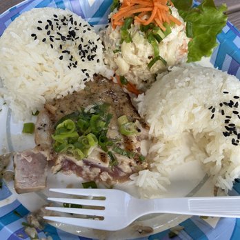Sleeping Giant Grill - Ahi tuna plate - Seafood Near Me - Kapaa, Hawaii