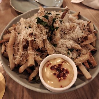 Pizzeria Portofino - Parmesan Fries - Pizza Near Me - Chicago, Illinois