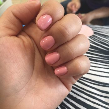 Lavender Nail Bar - Love this color ! Tee did my gel nails today and he was awesome. - Nail Salons Near Me - Plano, Texas