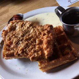 Chicken and Waffles Plate