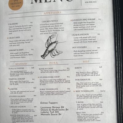 Menu photo 8 The 514 Washington, MO