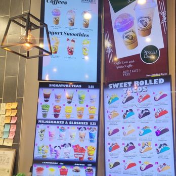 Sweet Rolled Tacos - Menu - Ice Cream & Frozen Yogurt Near Me - Centreville, Virginia Sweet Rolled Tacos - Menu - Ice Cream & Frozen Yogurt Near Me - Centreville, Virginia