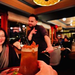 The Bungalow Kitchen - Gebron is the master of cocktails! "Dry January Month" includes "A Horse with no Name" was fabulous. Cheers to Gebron!