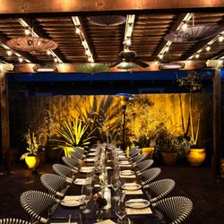 Feel Good Ojai - Environment lighting at The Dutchess makes it pop!