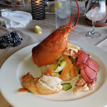 Geoffrey's Malibu - Lobster was yummy, pastry puff with mashed potatoes and veggies - Seafood Near Me - Malibu, California Geoffrey's Malibu - Lobster was yummy, pastry puff with mashed potatoes and veggies - Seafood Near Me - Malibu, California