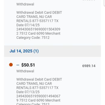 NÜ Car Rentals - Proof I paid them - Car Rental Near Me - Denver, Colorado NÜ Car Rentals - Proof I paid them - Car Rental Near Me - Denver, Colorado