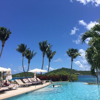 The Ritz-Carlton, St. Thomas - View from the Infinity pool - Hotels Near Me - St. Thomas, Virgin Islands