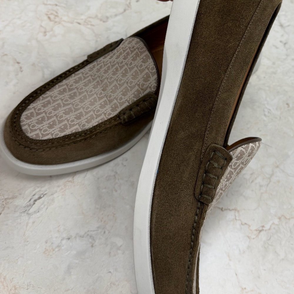 Dior suede loafers AFTER cleaning Dior suede loafers AFTER cleaning