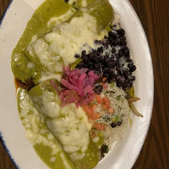 Jack Allen's Kitchen - Barbacoa enchiladas, yum - Southern Near Me - Austin, Texas