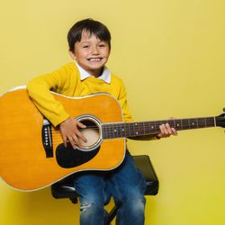 Smiling and playing!