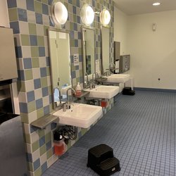 Children's Museum of Pittsburgh - LOVED the different size sinks.... Great way to teach independence
