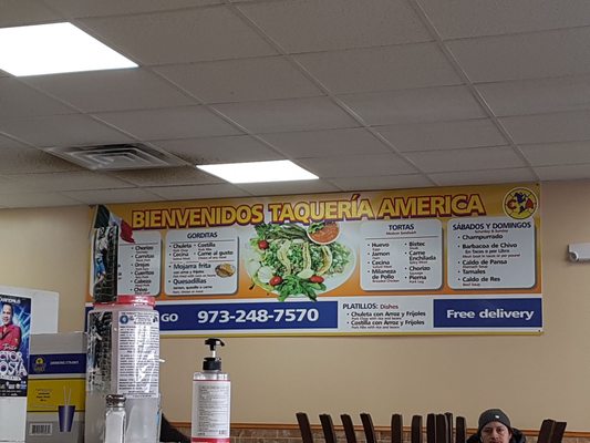 Menu photo 2 Taqueria America Suffern, NY Menu photo 2 Taqueria America Suffern, NY