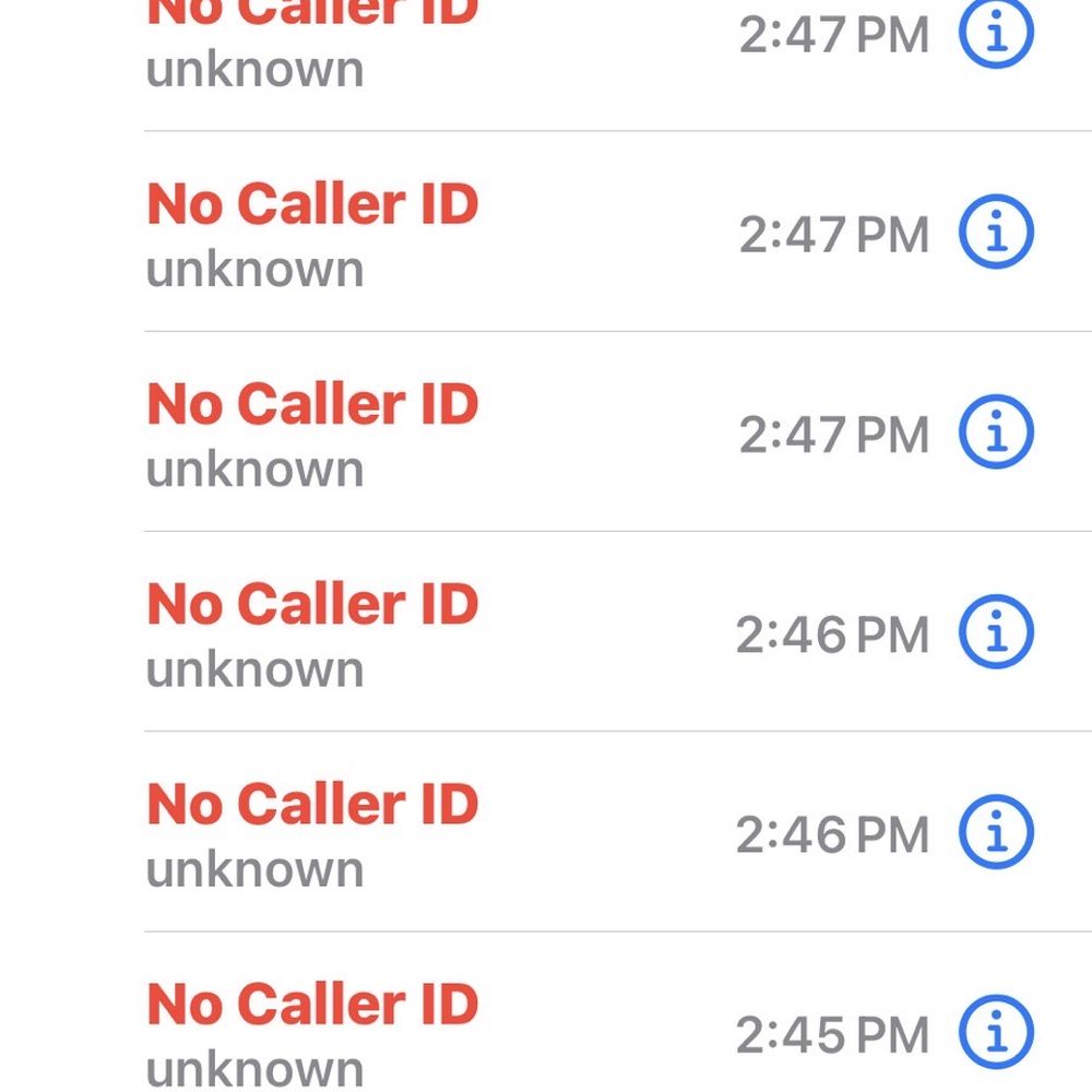 30 calls in 1 hr!