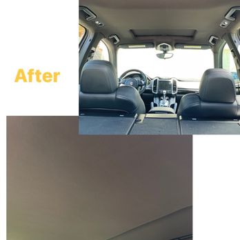 Top Notch Car Ceiling Repair - After shot - Auto Upholstery Near Me