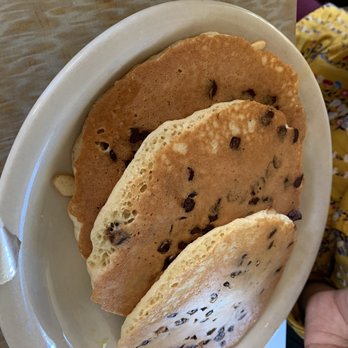 Rossi's Side Street Cafe - Chocolate chip pancakes - Cafes Near Me - Port Orange, Florida