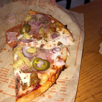 Blaze Pizza - made my own delicious super pizza. - Pizza Near Me - Miami, Florida