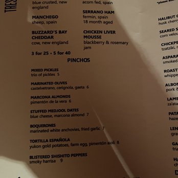 Tres Gatos - Tapas Bars Near Me - Jamaica Plain, Massachusetts