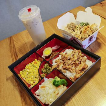 Momo's Cafe - Pork Rice Bento - Asian Fusion Near Me - Washington, DC, District of Columbia Momo's Cafe - Pork Rice Bento - Asian Fusion Near Me - Washington, DC, District of Columbia