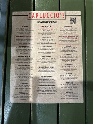 Menu photo 5 Carluccio's Coal Fired Pizza Northfield, NJ Menu photo 5 Carluccio's Coal Fired Pizza Northfield, NJ