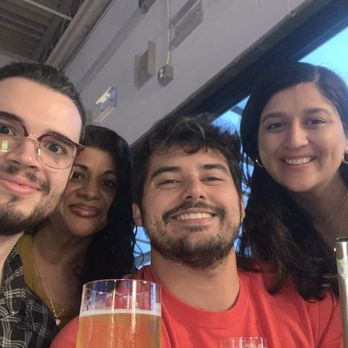 Mothfire Brewing - The crew loving the beer - Breweries Near Me - Ann Arbor, Michigan