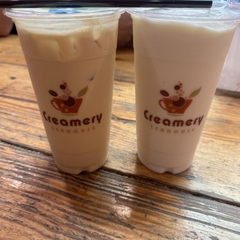 Creamery Teahouse - Jasmine milk tea and durian smoothie - Coffee & Tea Near Me - Houston, Texas Creamery Teahouse - Jasmine milk tea and durian smoothie - Coffee & Tea Near Me - Houston, Texas