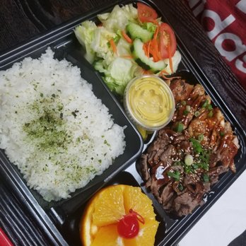 Olligo Grill - Chicken and beef plate - Japanese Near Me - Anaheim, California Olligo Grill - Chicken and beef plate - Japanese Near Me - Anaheim, California