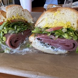 Make your own pastrami sandwich Make your own pastrami sandwich