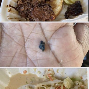 Smoke Stx - A piece of charcoal in my beef brisket sandwich. - Barbeque Near Me - Frederiksted, Virgin Islands Smoke Stx - A piece of charcoal in my beef brisket sandwich. - Barbeque Near Me - Frederiksted, Virgin Islands