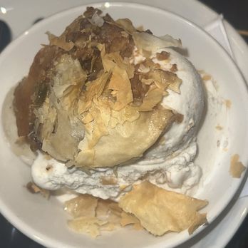 Olive Pit Grill -  Brea - Baklava ice cream - Greek Near Me - Brea, California