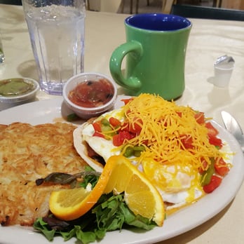 Island Cafe - Huevos Rancheros,  so delicious - Cafes Near Me - Minocqua, Wisconsin
