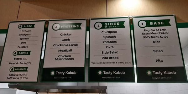 Menu photo 1 Tasty Kabob Washington, DC, DC