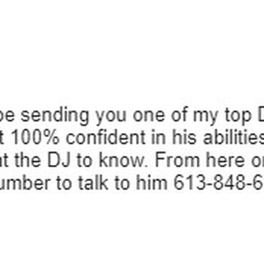 Eric’s DJ Services - August 2nd. - DJs Near Me - Amherstview, Ontario