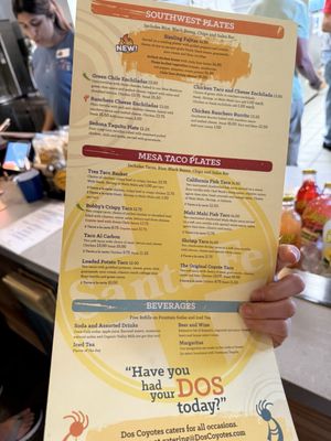 Menu photo 7 Dos Coyotes Border Cafe Folsom, CA Menu photo 7 Dos Coyotes Border Cafe Folsom, CA