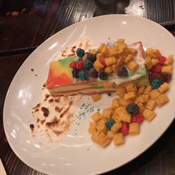 KA Sushi - Cereal killer  Ice cream on top and cake on bottom. - Japanese Near Me - Houston, Texas