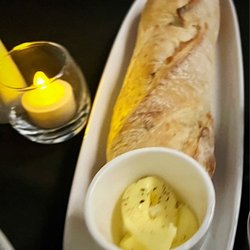 C'est la Vie - French bread was warm and fresh. Side item and not complimentary.
