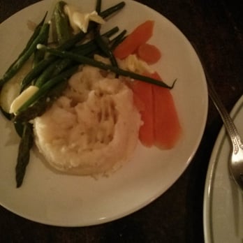 The New American Bistro - Vegetables and mashed potatoes - New American Near Me - Folsom, Pennsylvania