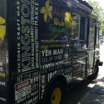 Ahhh Wah Gwaan - a food truck parked on the side of the road - Food Trucks Near Me Ahhh Wah Gwaan - a food truck parked on the side of the road - Food Trucks Near Me