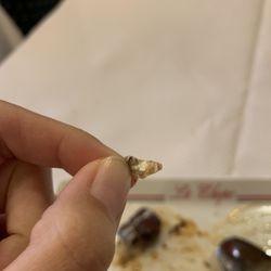 La Chop - Piece of foil in my moelleux chocolat - told the server and she said "can't help it because when you flip the cake out it can get stuck"