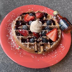 The Friendly Toast - Berry Waffle