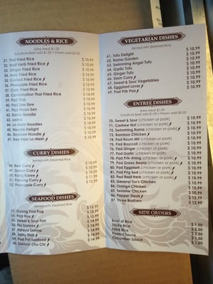 Menu photo 6 Aroy Thai O Fallon, IL