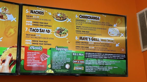 Menu photo 5 Maye's Grill Express Mexican Food Franklin, IN Menu photo 5 Maye's Grill Express Mexican Food Franklin, IN