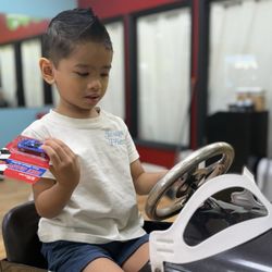 Pigtails & Crewcuts - First Haircut Package