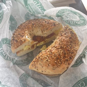 Baltimore Coffee & Tea - Bacon egg and cheese on everything bagel - Coffee & Tea Near Me - Frederick, Maryland Baltimore Coffee & Tea - Bacon egg and cheese on everything bagel - Coffee & Tea Near Me - Frederick, Maryland