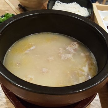 MeetRice Noodle - Plain soup that comes boiling hot so u can add ingredients - Chinese Near Me - Burnaby, British Columbia