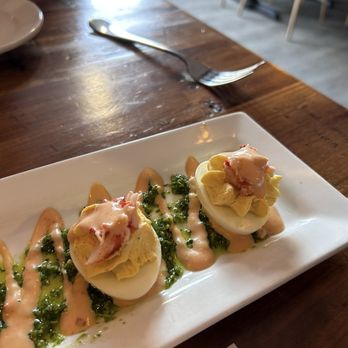 This Little Pig - Lobster Deviled Eggs - Pizza Near Me - Clarence, New York This Little Pig - Lobster Deviled Eggs - Pizza Near Me - Clarence, New York